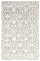Galleria 7864-910 Area Rug, Silver, 3'3"x5'3"