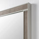 Sonder Living Alice Rectangle Mirror | Emboss Faux Shagreen