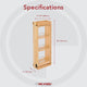 Wood Wall Filler Pull Out for 30" H New Kitchen Wall Cabinets, 6"W, 30"H