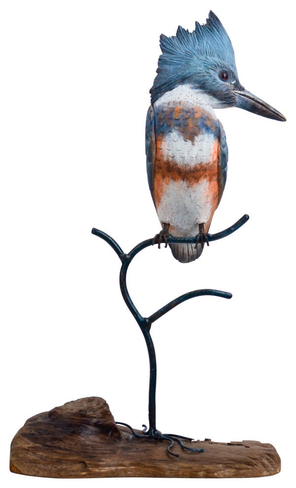 Kingfisher Hand Carved