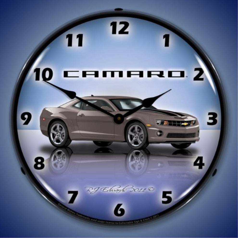 GMRE1108333 Camaro G5 Cyber Grey Clock