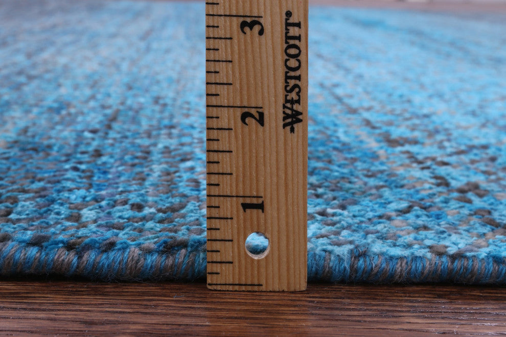 Wool & Silk Savannah Grass Hand Knotted Rug 8' 1" X 10' 2" - Q15449