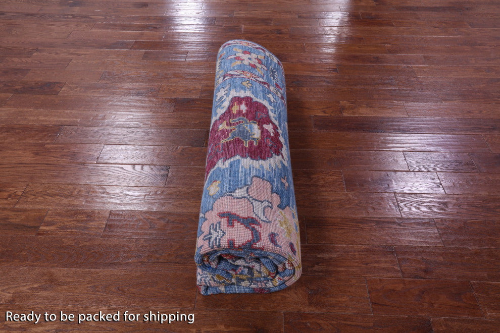 7' 11" X 9' 11" Turkish Oushak Handmade Wool Rug - Q13369