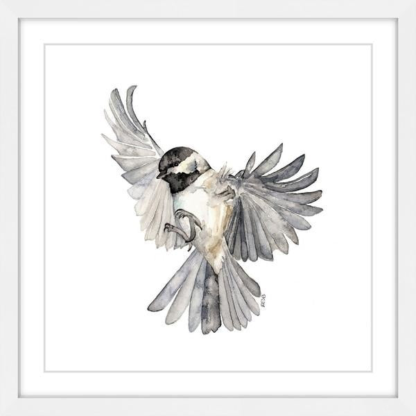 "Freedom" Framed Painting Print, 12"x12"