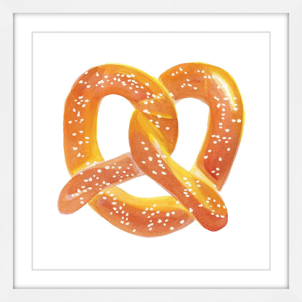 "Pretzel" Framed Painting Print