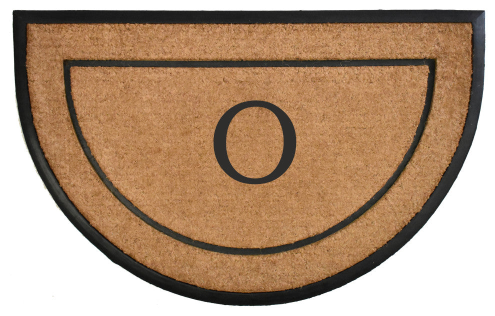 Calloway Mills The General Monogram Doormat, Letter O