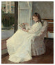 "The Artist's Sister at a Window, 1869" Paper Print by Berthe Morisot, 15"x18"