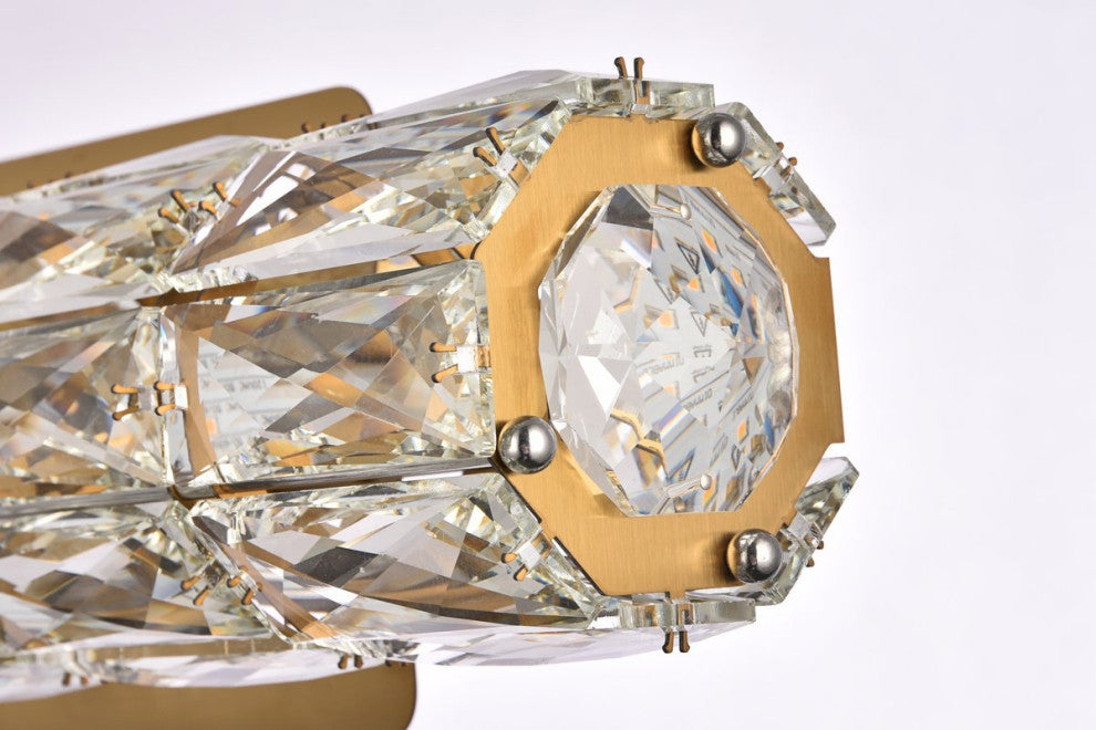 Modern Gold 1-Light Wall Sconce