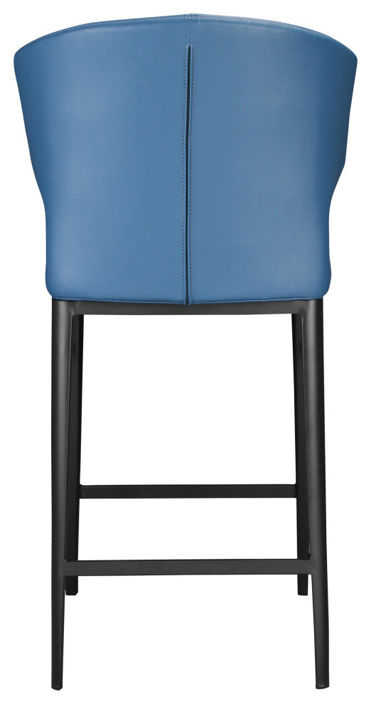 Delaney Counter Stool Steel Blue
