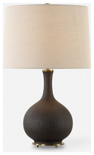 Uttermost 30373 Rimini 25" Tall Buffet Table Lamp - Black