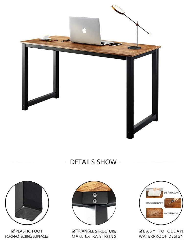 Modern Rectangular Sturdy Office Desk 63"�