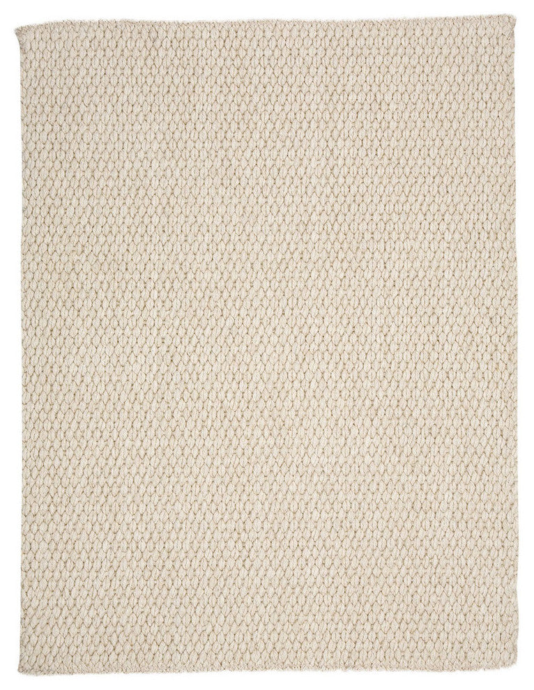 Lawson Vertical Stripe Flat Woven Rectangle Rug, Cream, 8'x11'