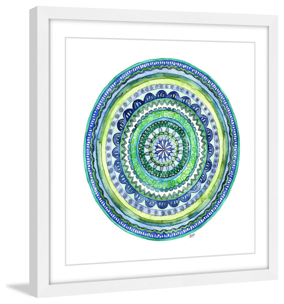 "Mosaic" Framed Print by Rachel Byler