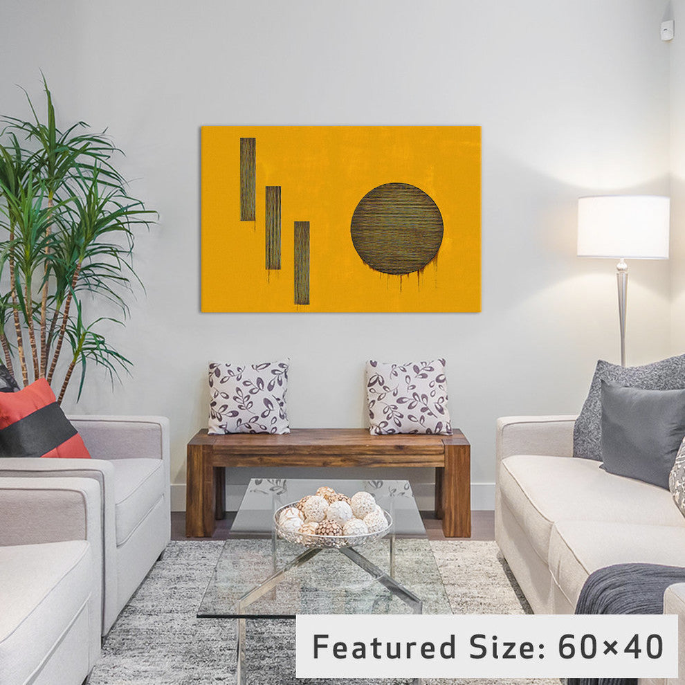"Orange 1110" by Harry Verschelden, 40x26x1.5