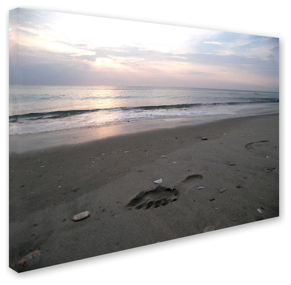 ''Marks Left'' Canvas Art by Monica Fleet