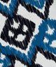 Hipster, Geometric Print Napkin, Black and Blue, Set of 4