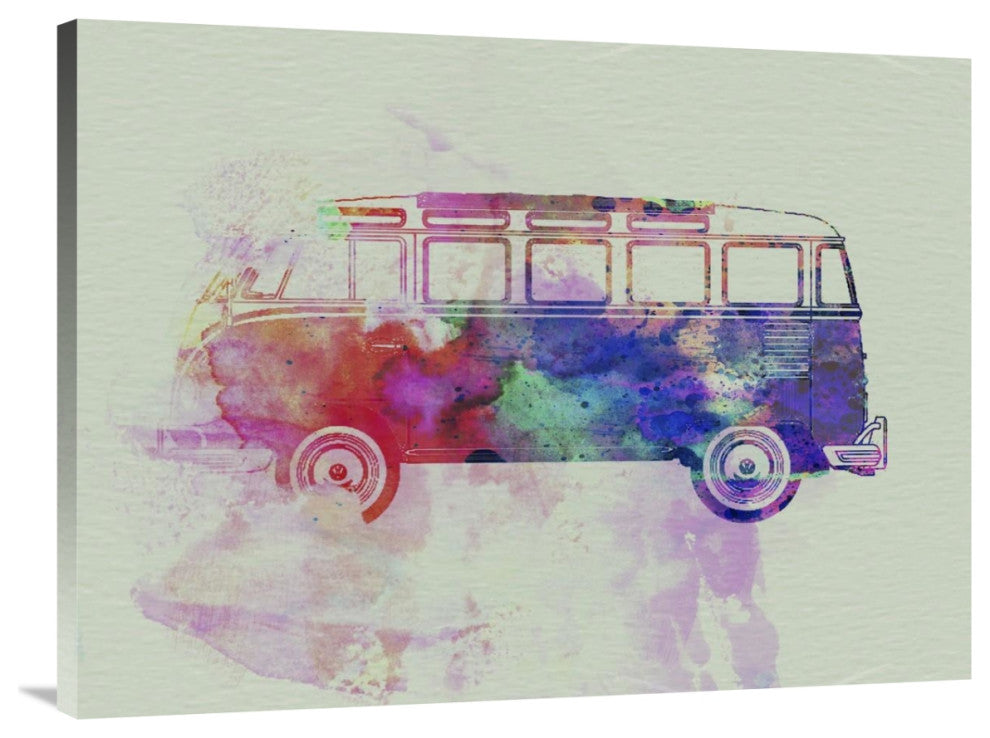 "VW Bus Watercolor" Fine Art Print