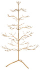 36"H Metal Ornament Tree, Gold