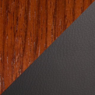 Fabrico Counter Stool, Set of 2, Gray Pu, Chrome