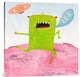 "Alien Friend Number 1" Stretched Canvas Giclee by Skip Teller, 36x36"