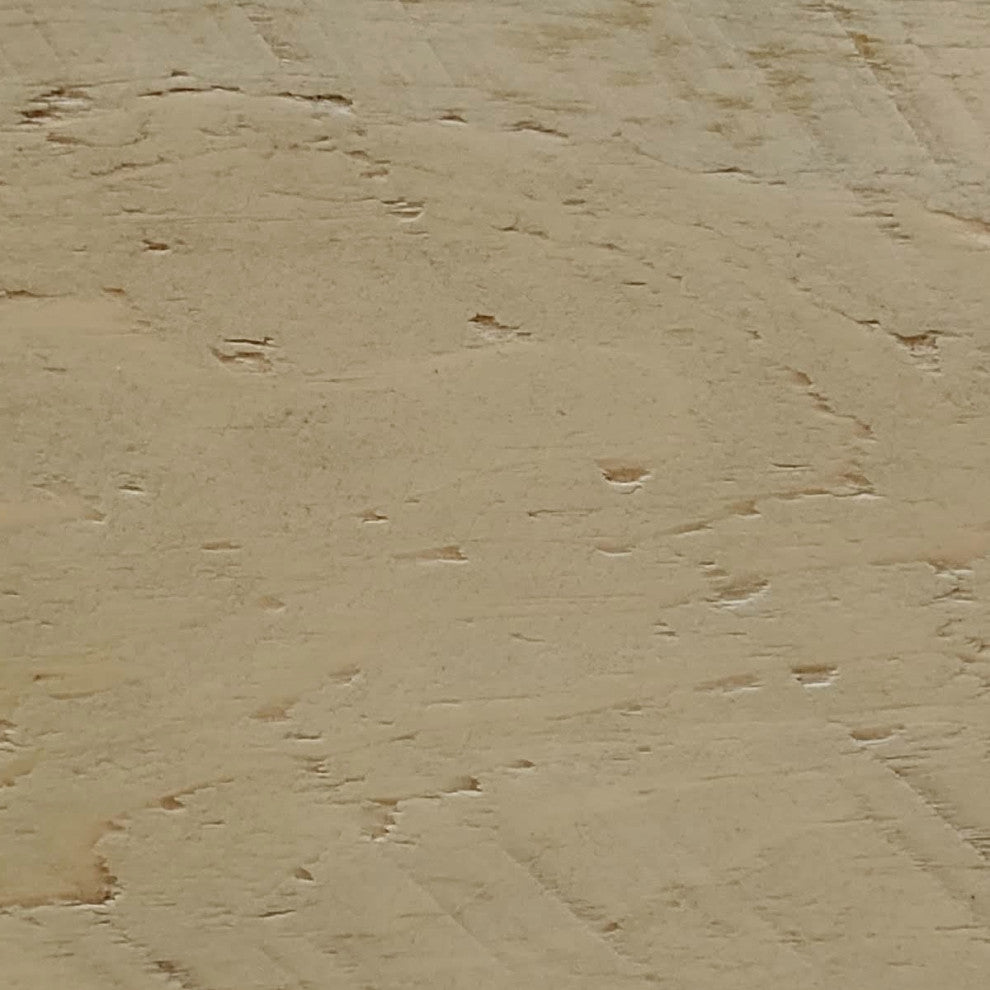 Rustic Barn Wood Style Timber Peg Mission Bed, Frost, Twin