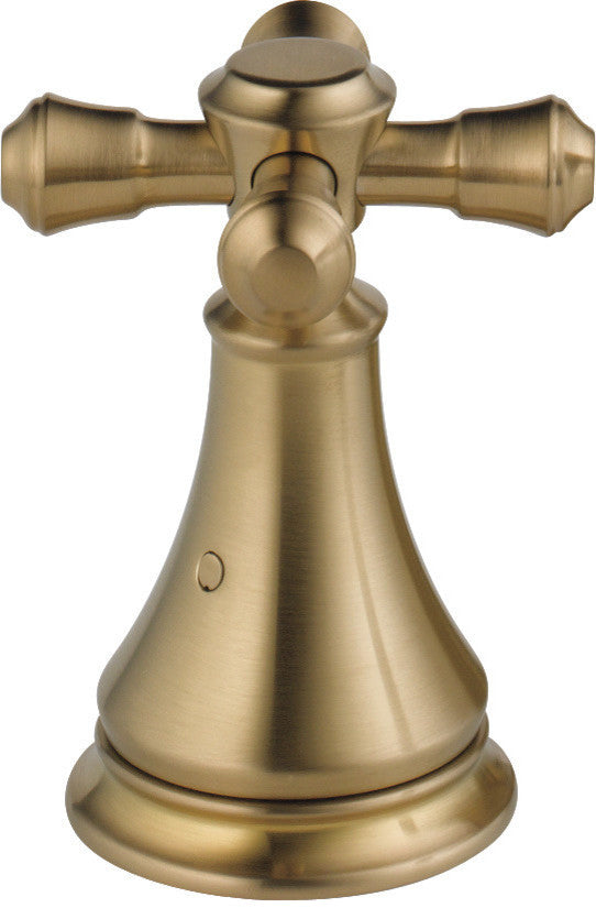 Delta Cassidy Tub Cross Handles, Set of 2, Champagne Bronze