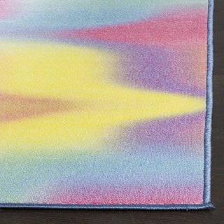 Safavieh Paint Brush Ptb117A Rug, Fuchsia/Yellow, 2'3"x8'