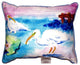 Betsy's White Ibis Small Indoor/Outdoor Pillow 11x14 - Set of Two