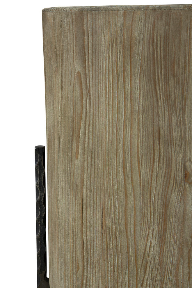 Williamsburg Reclaimed Pine End Table, Natural