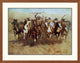 "Victory Dance" Framed Digital Print by Frederic Remington, 41x33"