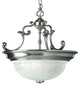 Dolan Designs Richland 3 Light Pendant Satin Nickel