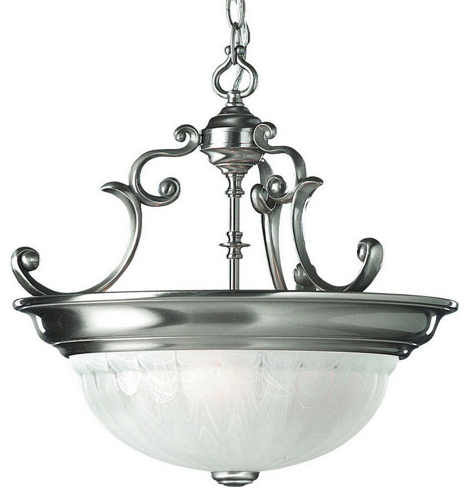 Dolan Designs Richland 3 Light Pendant Satin Nickel
