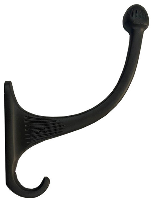 Brass Victorian Single Hook, Oil Rubbed Bronze