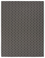 Nourison Twist Reversible 8' x 10' Black Modern Rug