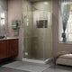 Dreamline Unidoor-X 34-3/8 Wx30"x72" Hinged Shower Enclosure