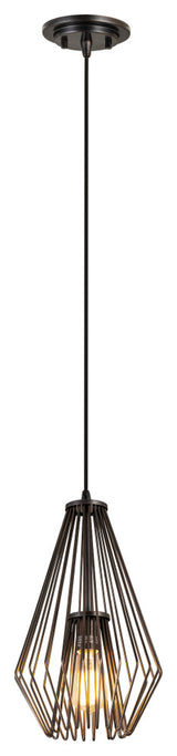 Zlite 442MP-BP 1-Light Mini Pendant, Plated Bronze