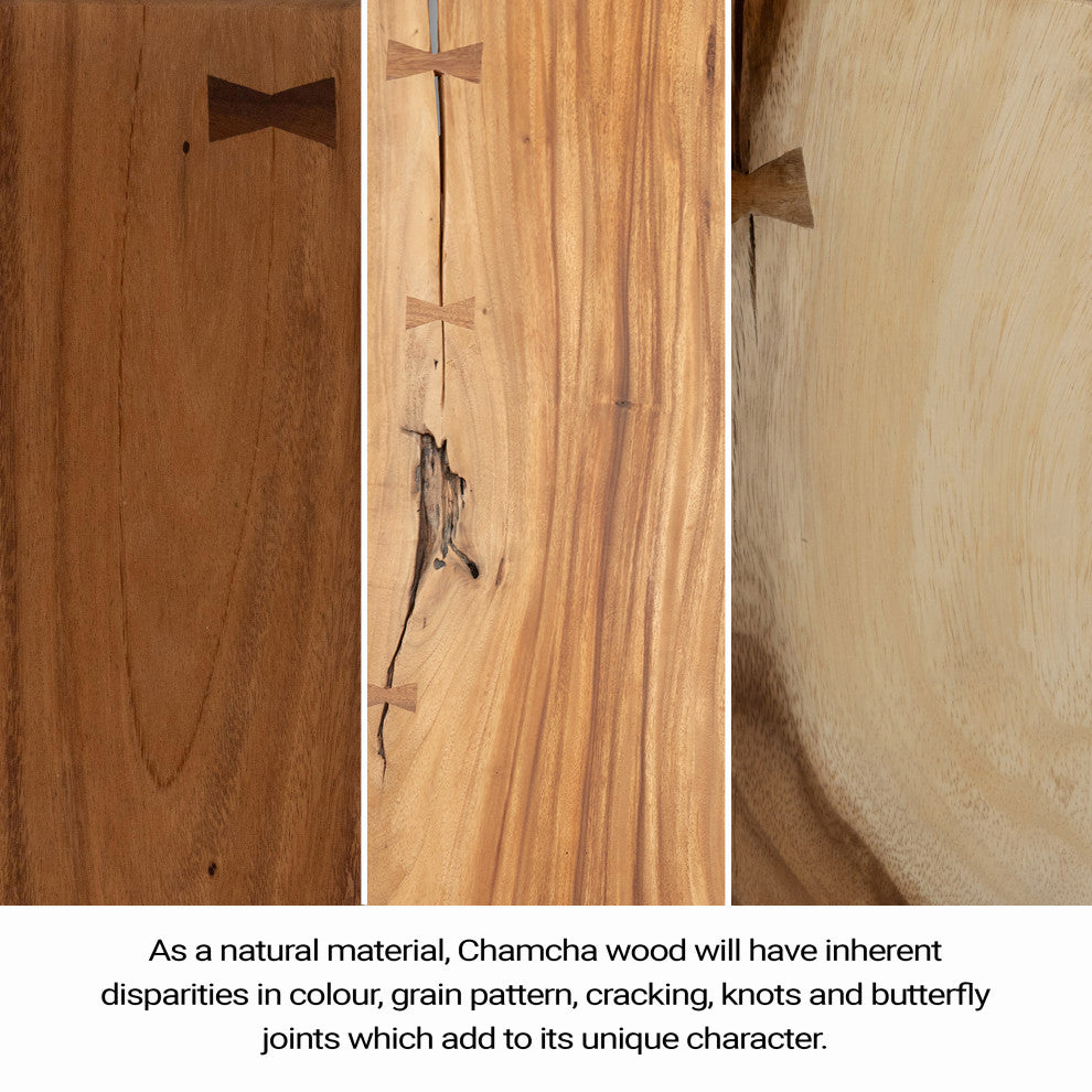 Naturals Dice End Table Natural
