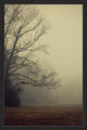"A Gathering of Fog" Framed Painting Print, 30"x45"