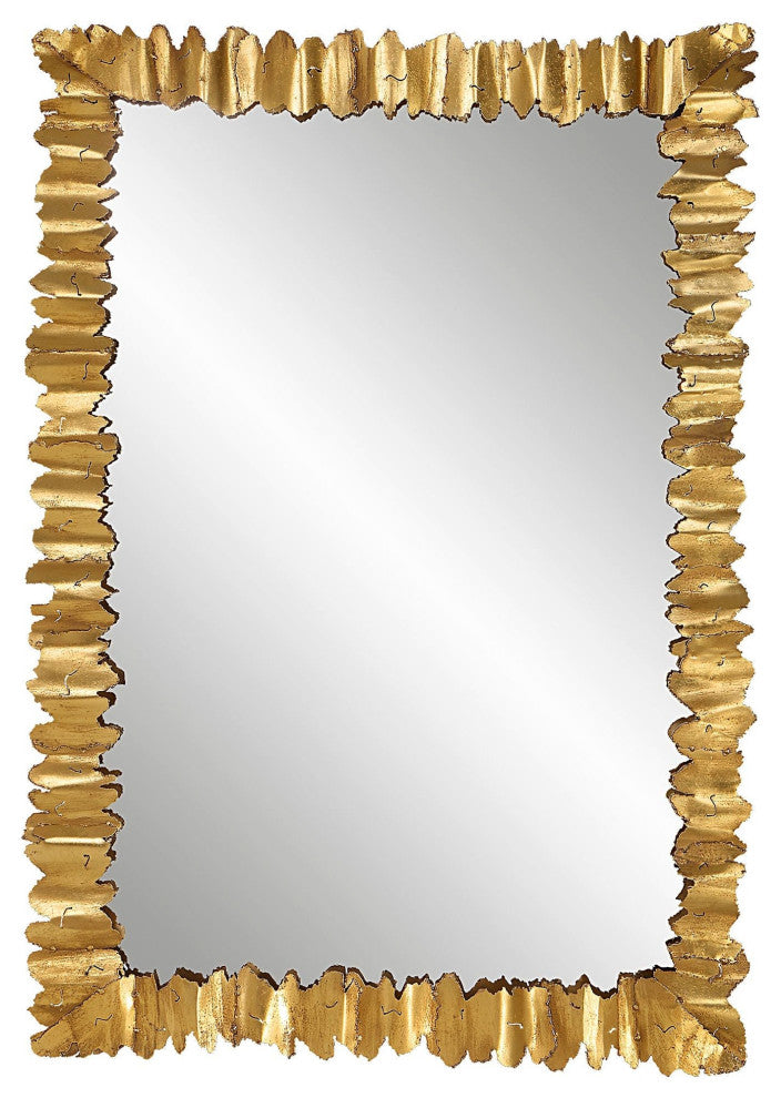 Uttermost Lev Antique Gold Mirror