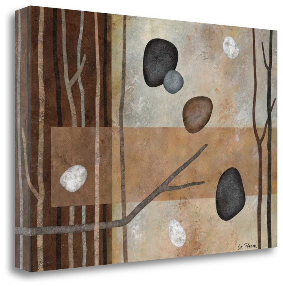 "Sticks And Stones IV" By Glenys Porter, Giclee Print on Gallery Wrap Canvas