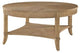 Hekman Urban Retreat Round Coffee Table With Reeded Apron