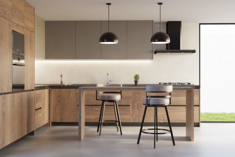 Gene Swivel Bar Stool, Counter Stool