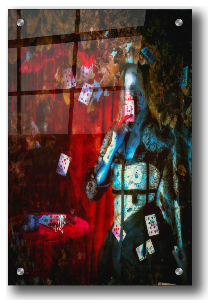 Epic Art 'Player' by Mario Sanchez Nevado, Acrylic Glass Wall Art, 24"x36"