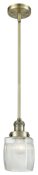 Innovations Lighting 201S-Ab-G302 1 Light 8 Inch Mini Pendant