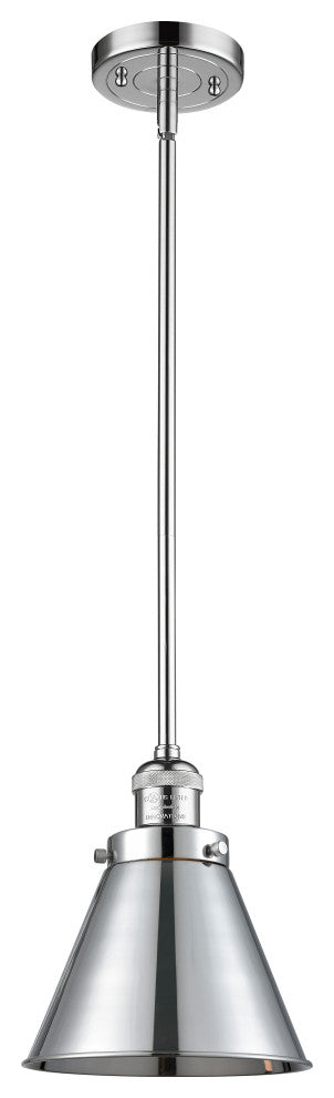 Innovations Lighting 201S Appalachian Appalachian 8"W Mini - Polished Chrome