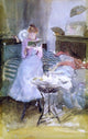 James McNeill Whistler Pink Note: The Novelette - 18" x 27" Premium Canvas Print