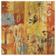 "Sunrise Garden I" Digital Paper Print by Joan Elan Davis, 42"x42"