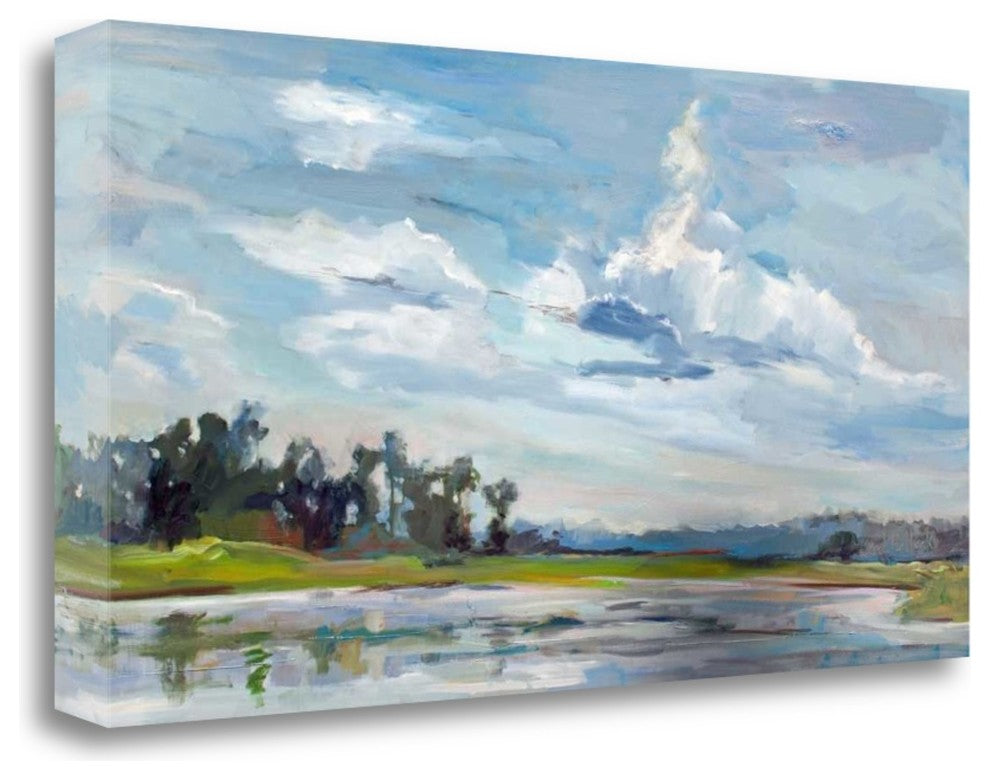 "Tree Reflections" By Carol Hallock, Giclee Print on Gallery Wrap Canvas