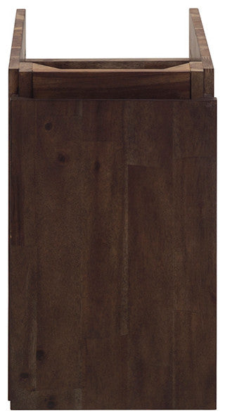 Formosa Floor Standing Open Bottom Double Sink Modern Bathroom Cabinet, 58"