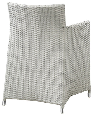 Gray White Junction 7 Piece Outdoor Patio Dining Set